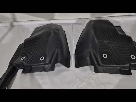 Rubber Floor Mats Niken Luxury 3D (3 pcs) for Toyota Land Cruiser Prado 250 2023- - video 1