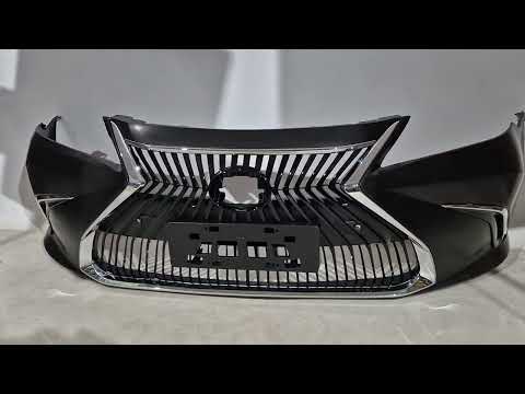 Front bumper (for 2010-2012, design 2019) for Lexus ES 2006-2011 - video 2