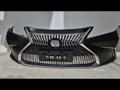 Front bumper (for 2010-2012, design 2019) for Lexus ES 2006-2011 - video 2