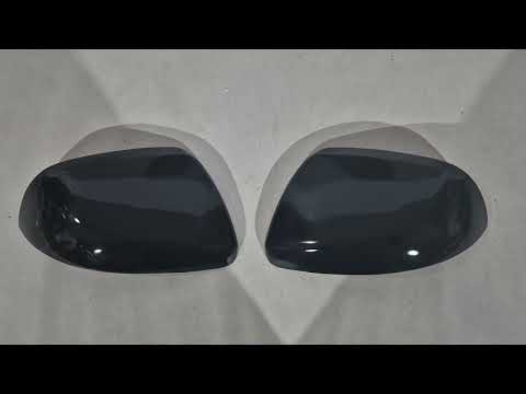 Black Mirror Covers (Stainless Steel) for Mercedes Vito/V-class W447 2014- - video 1