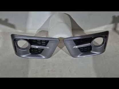 Fog Light Inserts F-Sport (2 pcs, 2012-2015) for Lexus LX570/450d 2008-2022 - video 1