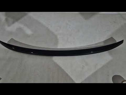 Front Lip Spoiler V1 (Gloss Black) for BMW X5 G05 2019- - video 1