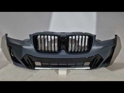 Front Bumper M-Sport (2022-2024) for BMW X3 G01 2018- - video 1