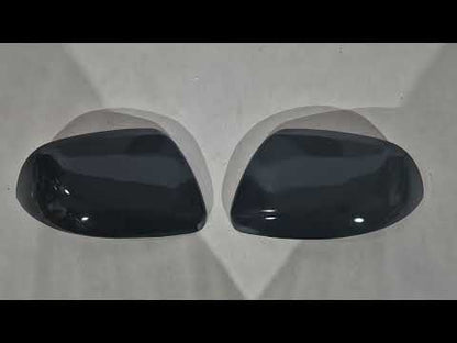 Black Mirror Covers (Stainless Steel) for Mercedes Vito/V-class W447 2014- - video 1