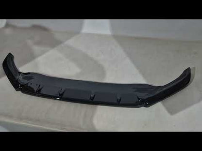 Front Lip DPT V-1 (2015-2019, Gloss Black) for Volkswagen Passat B8 2015-2023 - video 1