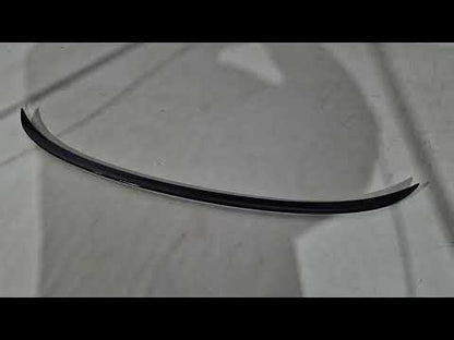 M3-Style Spoiler (for E90, Gloss Black) for BMW 3 Series E-90/91/92/93 2005-2011 - video 1