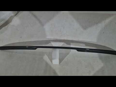 Spoiler (Carbon) for Mercedes E-сlass W211 2002-2009 - video 1