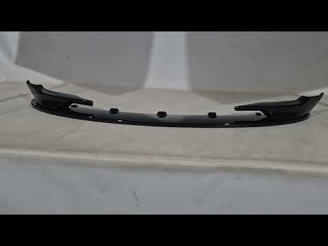 Front Bumper Lip DPT Flap V-3 (for M-Sport, Gloss Black) for BMW 4 Series F-32 2012-2020 - video 2