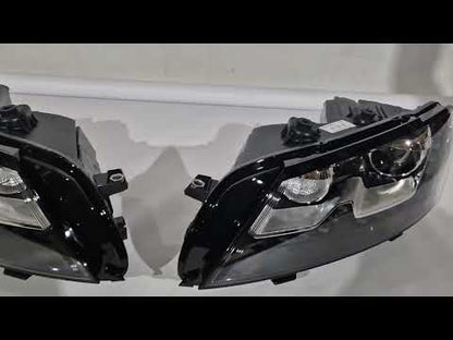 Front headlights V1 (for USA, 2 pcs) for Volkswagen Passat B7 2012-2015 - video 1