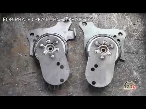 Electric seat mechanism kit (2 pcs) for Toyota Land Cruiser Prado 150 2009-2023 - video 1