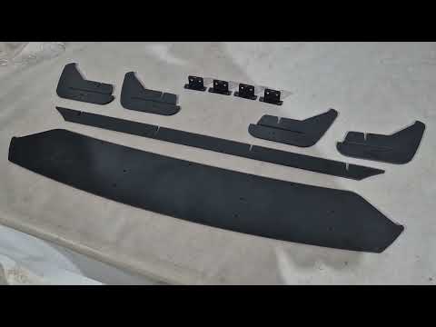 Rear Diffuser DPT V-5 (SD, Matte Black) for Skoda Octavia III A7 2013-2019 - video 1