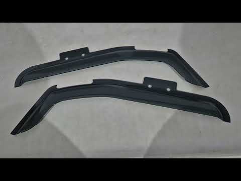 Window Deflectors Niken Luxury 2021- (2 pcs) for Volvo FM 2012– - video 1