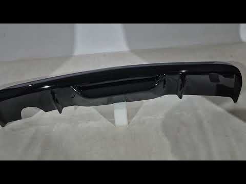 DPT V-2 rear diffuser (SD, gloss black) for Opel Astra J 2009-2015 - image 1