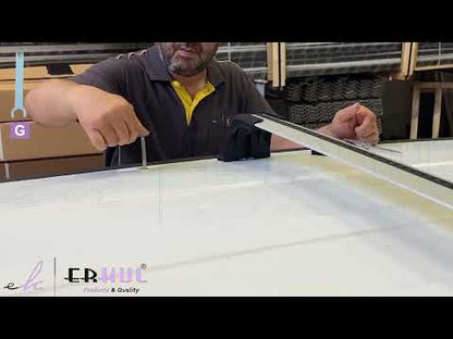 Roof rack (cross bars) for original mounting points Ecem V3 (2 pcs) for Volkswagen Amarok 2010-2022 - video 1