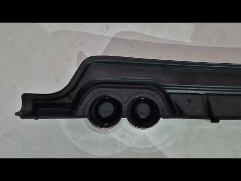 Universal Rear Diffuser DPT V-8 (ABS) (Grey+Black Gloss) - video 1
