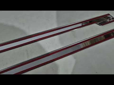 Stainless Steel Sliding Door Molding for Ford Courier 2023- - video 1
