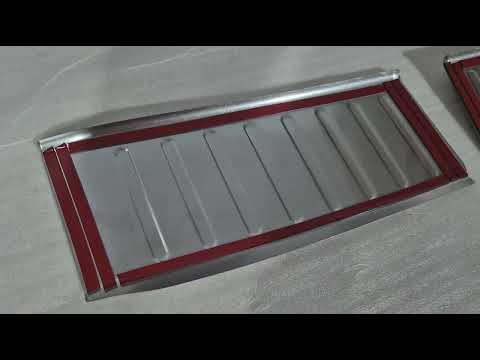 Rear bumper protector Carmos stainless steel matte for Nissan Juke 2020- - video 1