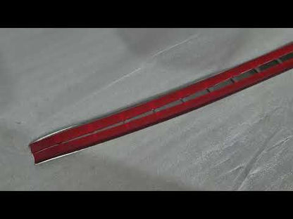 Rear Bumper Protector Carmos Stainless Steel Gloss for Mercedes EQC 2019-2023 - video 1