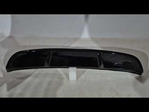 Rear Diffuser DPT V-1 (for Base, Gloss Black) for Volkswagen Golf 6 2008-2014 - video 1