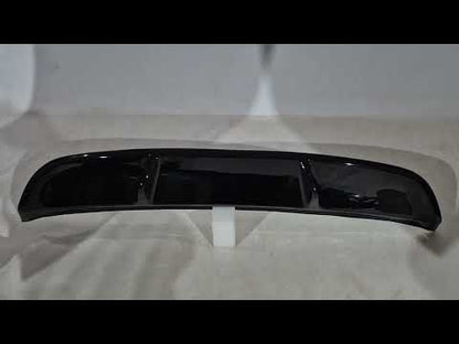 Rear Diffuser DPT V-1 (for Base, Gloss Black) for Volkswagen Golf 6 2008-2014 - video 1