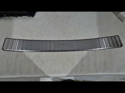 Rear bumper protector for Toyota Land Cruiser Prado 250 2023- - video 1