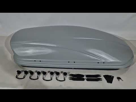 Roof box Niken grey (450 L) - video 1