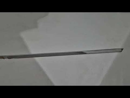 Trunk trim above license plate (short) stainless steel for Volkswagen Tiguan 2016-2023 - video 1