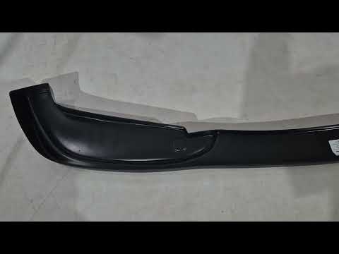 Front Lip Spoiler DPT (for Hamman, Gloss Black) for BMW 3 Series E-46 1998-2006 - video 1