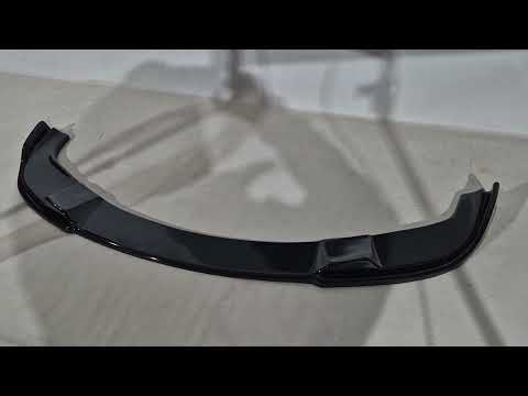 Front Lip DPT (for M Sport/M Technic Hamann Gloss Black) for BMW 5 Series E-60/61 2003-2010 - video 1