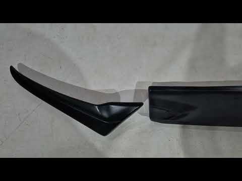 Front Lip DPT V-1 (Gloss Black) for Volkswagen Golf 6 2008-2014 - video 1