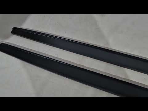 Side Skirt Extensions DPT V-3 (for M-Sport side skirts, Gloss Black) for BMW 3 Series F30/F31 2012-2019 - video 1