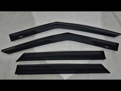 Window Deflectors (4 pcs, HIC) for Ford Explorer 2019- - video 1