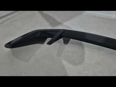 Rear Window Spoiler LCI-Style V5 (Gloss Black) for BMW X5 G05 2019- - video 1