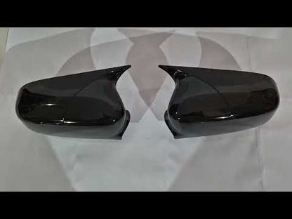 Mirror Covers BMW-Style (2 pcs) for Honda Civic Sedan VII 2001-2006 - video 1