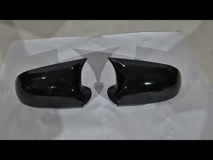 Mirror Covers BMW-Style (2 pcs) for Skoda Octavia II A5 2010-2013 - video 2