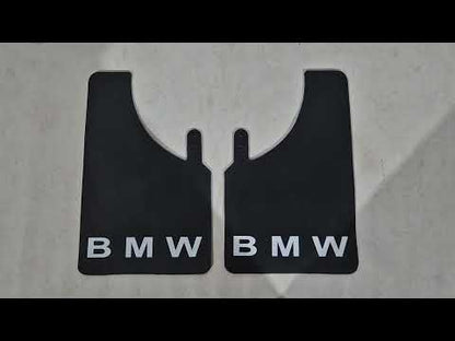 Universal Mud Flaps Polytep (230*375, 2 pcs) for BMW - video 1