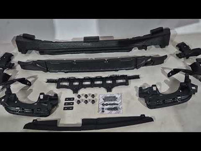 Full Body Kit 2015-2019 (GLC63 AMG) for Mercedes GLC coupe C253 2016-2023 - video 1