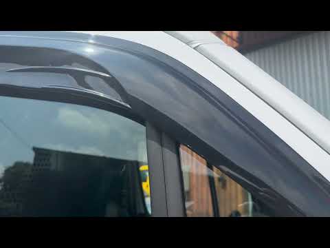 Window Deflectors (2 pcs, Sunplex Sport) for Volkswagen Crafter 2006-2016 - video 1