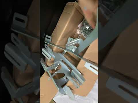 Side Steps New Vision Black (2 pcs, Aluminum) for Volkswagen Touareg 2010-2018 - video 1