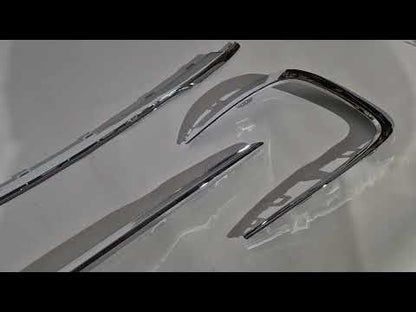 Front bumper chrome trim kit (2023+) for Mercedes Vito/V-class W447 2014- - video 1