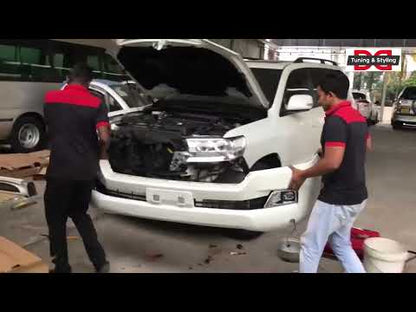 Facelift conversion kit from LC200 2008-2015 to LC 2016 - Comfort for Toyota Land Cruiser 200 2007-2021 - video 1