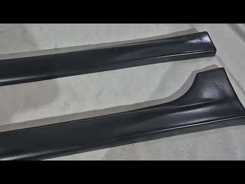 DPT Side Skirts (primed for painting) for Volkswagen Jetta 2011-2018 - video 1