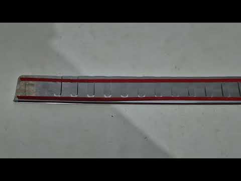 Rear bumper protector (Carmos V2, stainless steel) for Volkswagen Crafter 2006-2016 - video 1