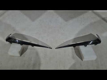 Carbon Front Bumper Covers for CLS63 AMG SD 2015-2018 for Mercedes CLS C218 2011-2018 - video 1