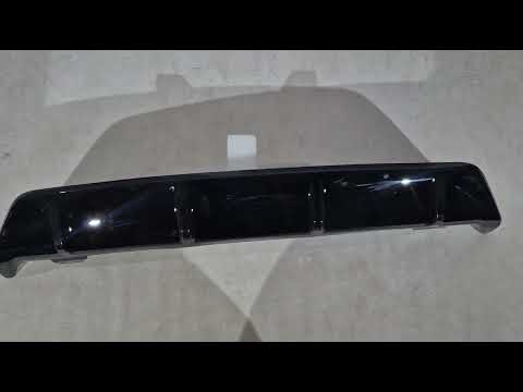 Rear Diffuser Paradigm Black Knight (for M-Sport, 2023+) for BMW X6 G06 2019- - video 1