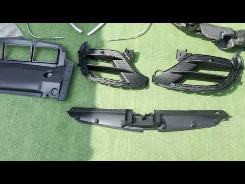 Front bumper assembly AMG GLS63 for Mercedes GLS X167 2019- - video 1