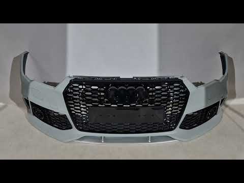 Front Bumper RS-Style (2015-2018) for Audi A7 2010-2018 - video 1