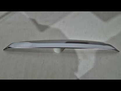 Carmos stainless steel trim above license plate for Ford Courier 2023- - video 1