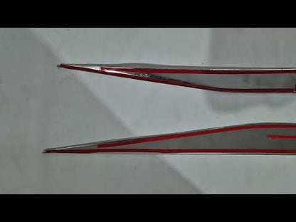 Door moldings (4 pcs., stainless steel) for Peugeot 408 2022↗ year - image 1
