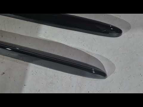 Side sills DPT V-2 (black gloss) for Audi A4 B8 2007-2015 - image 1